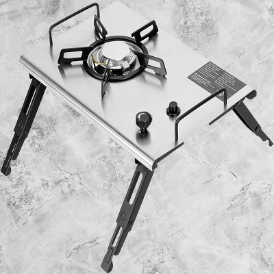 Réchaud à gaz camping - CampGasStove™ - Gris - toutcamping