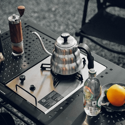 Réchaud à gaz camping - CampGasStove™ - Gris - toutcamping