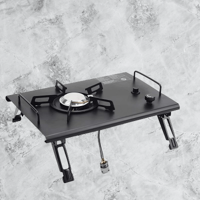 Réchaud à gaz camping - CampGasStove™ - Noir - toutcamping