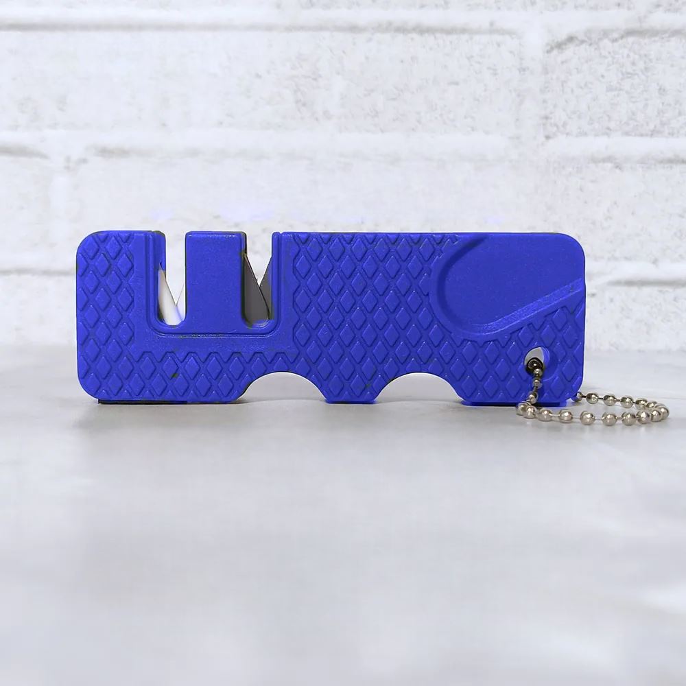 Aiguiseur de Couteaux - MiniOutdoorsKnifeSharpener™ - Bleu - toutcamping