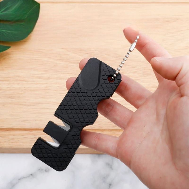 Aiguiseur de Couteaux - MiniOutdoorsKnifeSharpener™ - Noir - toutcamping