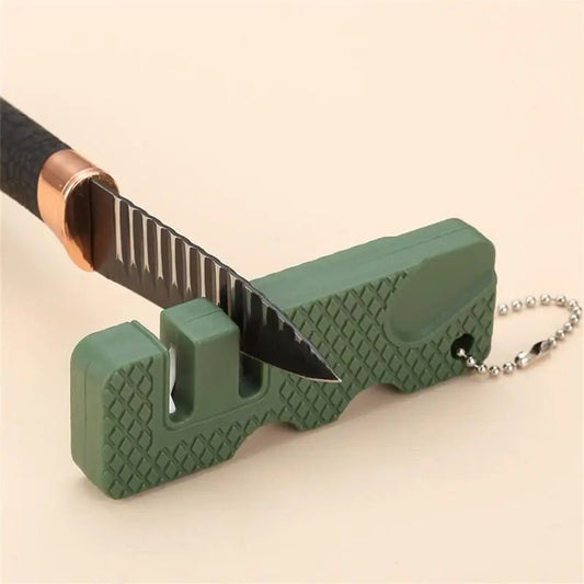 Aiguiseur de Couteaux - MiniOutdoorsKnifeSharpener™ - Vert - toutcamping