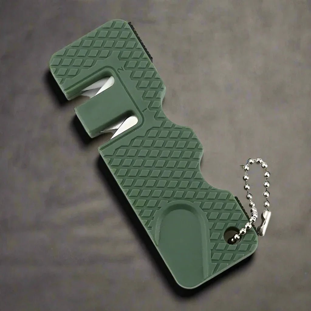 Aiguiseur de Couteaux - MiniOutdoorsKnifeSharpener™ - Vert - toutcamping