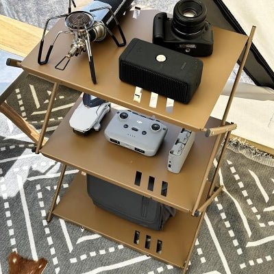 Étagères de rangement - OutdoorRack™ - Kaki - toutcamping