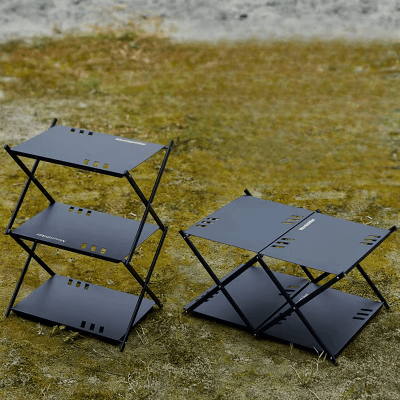 Étagères de rangement - OutdoorRack™ - Noir - toutcamping