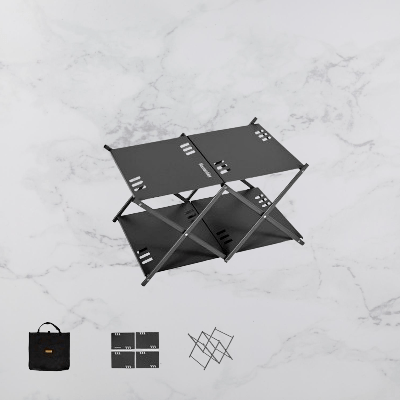 Étagères de rangement - OutdoorRack™ - Noir - toutcamping