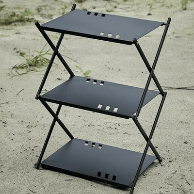 Étagères de rangement - OutdoorRack™ - Noir - toutcamping