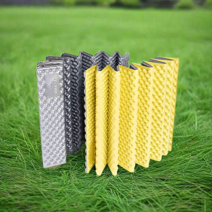 Matelas Camping - PortableCampingMat™ - Jaune - toutcamping