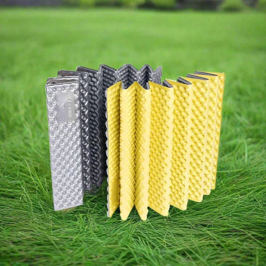 Matelas Camping - PortableCampingMat™ - Jaune - toutcamping