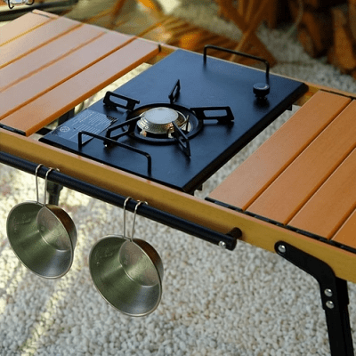 Réchaud à gaz camping - CampGasStove™ - Noir - toutcamping