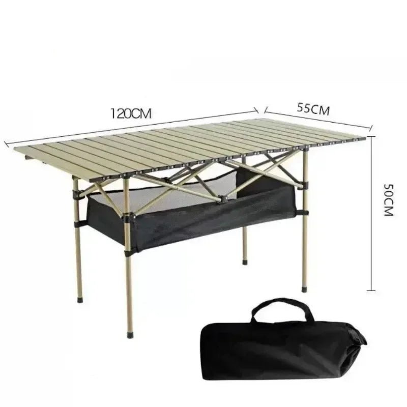 Table Pliante Camping - CampFlex™ - Beige - toutcamping