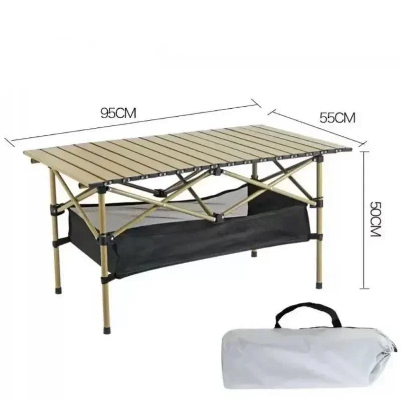 Table Pliante Camping - CampFlex™ - Beige - toutcamping