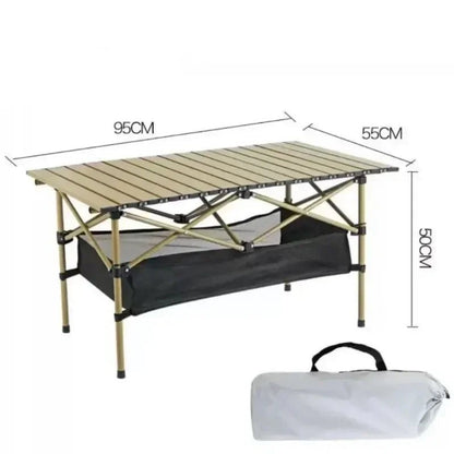 Table Pliante Camping - CampFlex™ - Beige - toutcamping