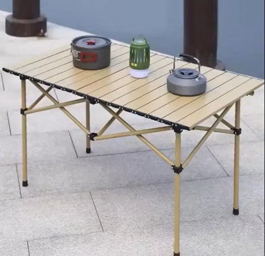 Table Pliante Camping - CampFlex™ - Beige - toutcamping