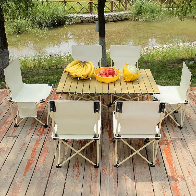 Table Pliante Camping - CampFlex™ - Beige - toutcamping