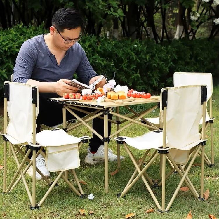 Table Pliante Camping - CampFlex™ - Beige - toutcamping