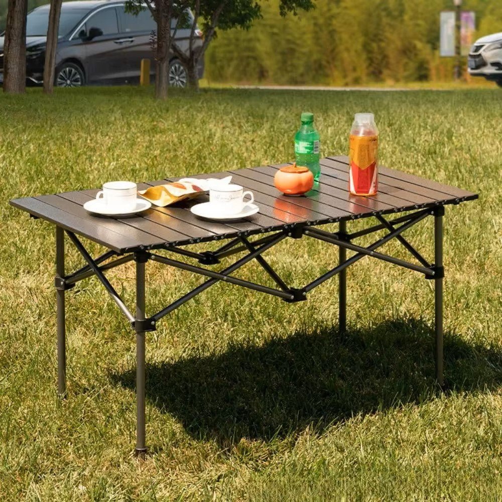 Table Pliante Camping - CampFlex™ - Noir - toutcamping