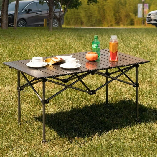 Table Pliante Camping - CampFlex™ - Noir - toutcamping