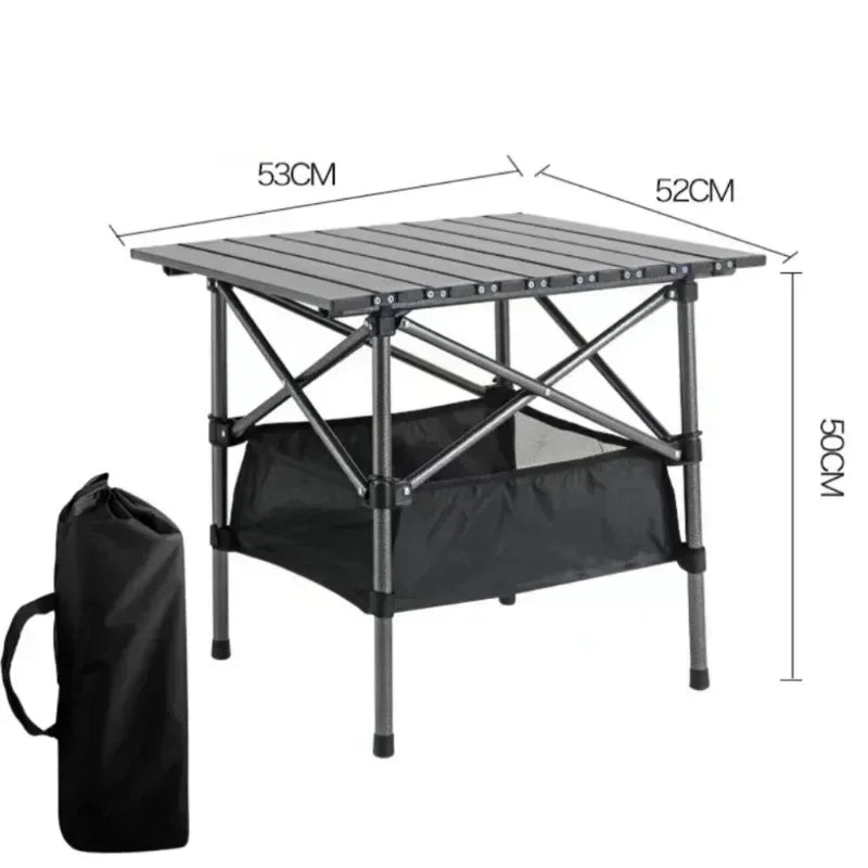 Table Pliante Camping - CampFlex™ - Noir - toutcamping
